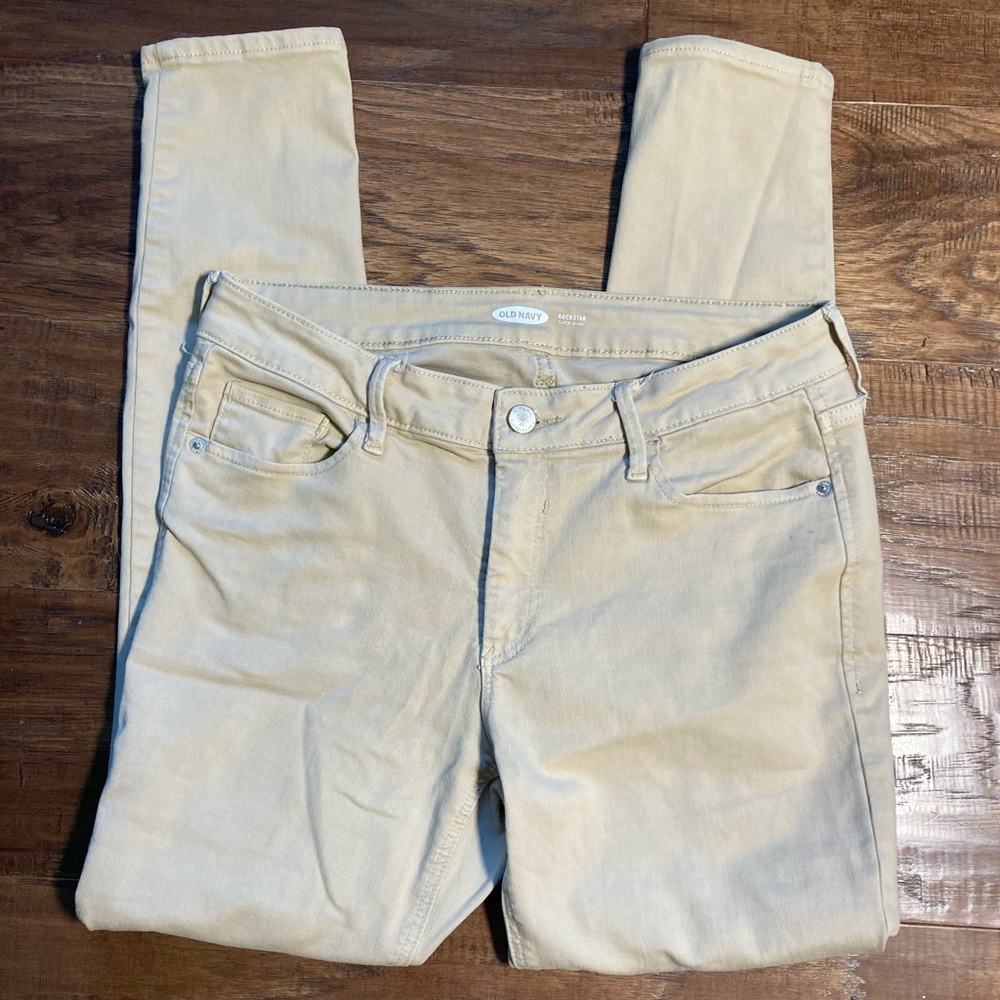 Old Navy Rockstar Super Skinny Pants Size 8